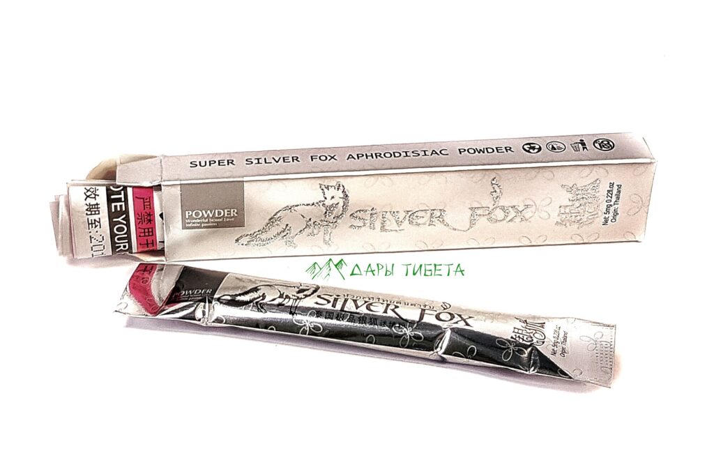 Саше женского возбудителя Silver Fox (Серебряная Лиса)