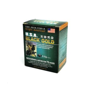 Black Gold "Черное Золото" таблетки для повышения потенции
